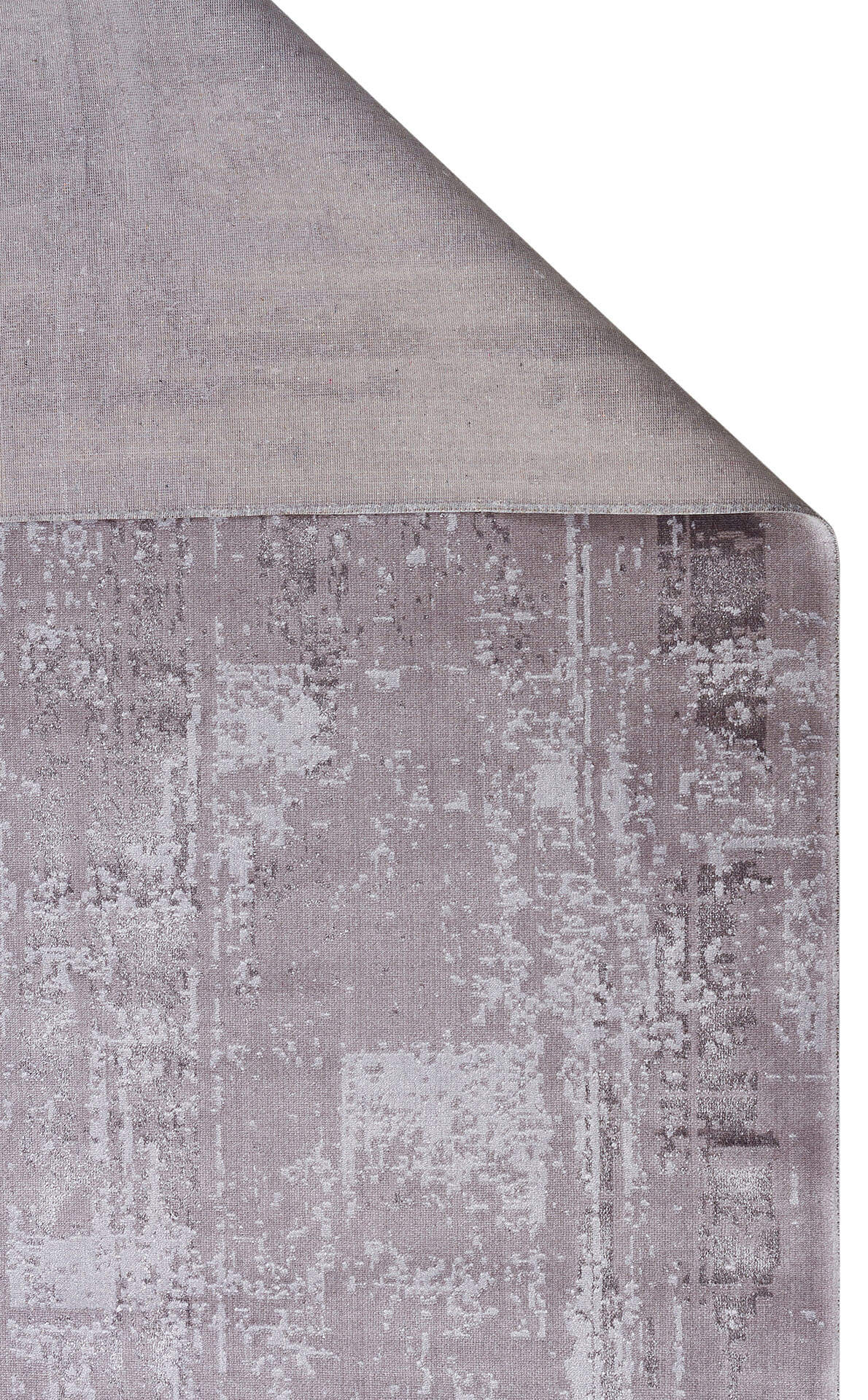 TOR 06 GREY - TORINO - Sık Dokuma Dökümlü Yere Oturan Hav Toz Vermez Yıkanabilir Kaymaz Tabanlı Modern Halı